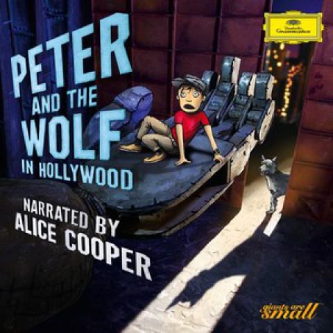 Peter and the Wolf in Hollywood - CD cover Peter and the Wolf in Hollywood - CD cover